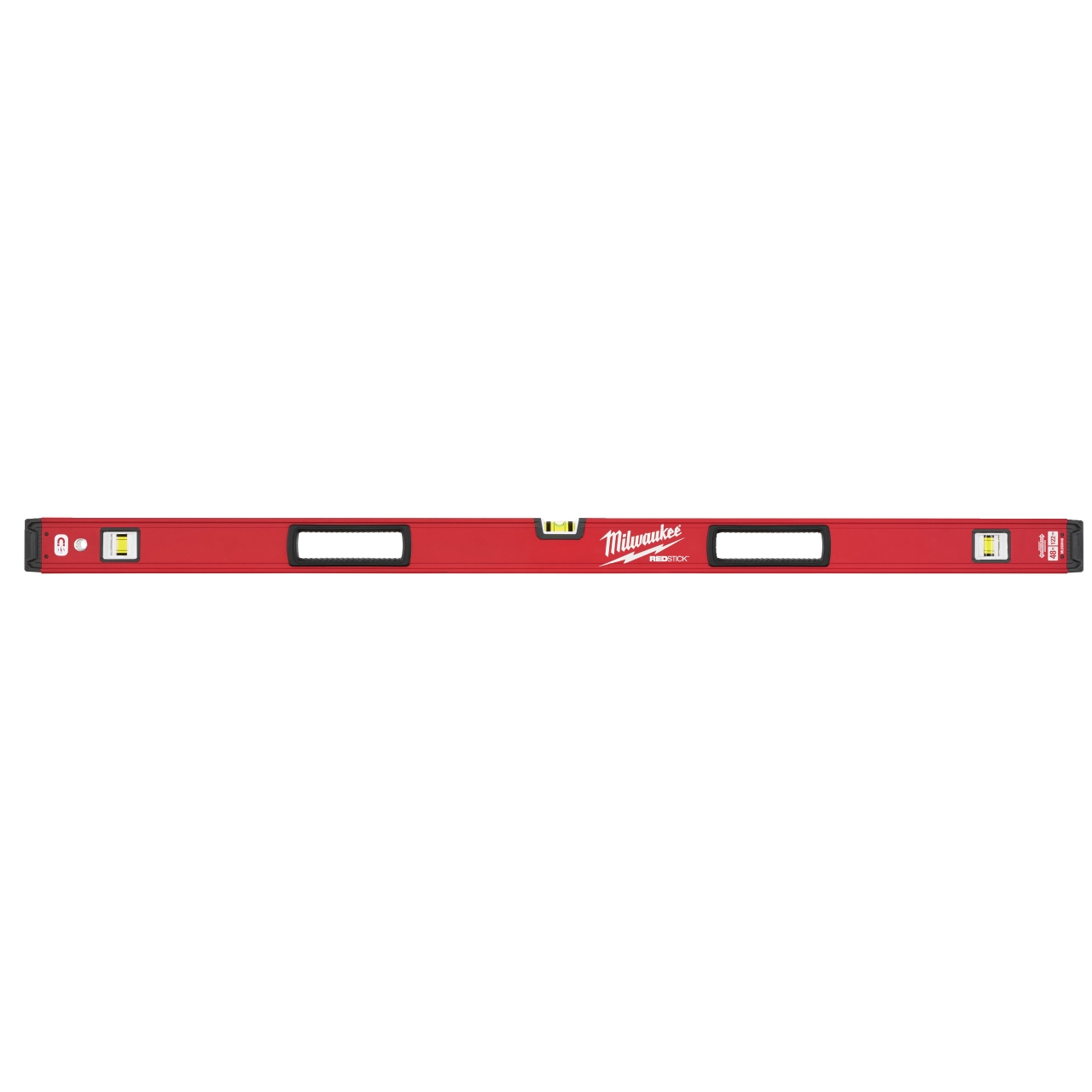 MILWAUKEE 120 cm lang magnetisch Wasserwaage REDSTICK Premium
