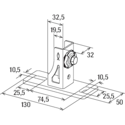 FISCHER Sattelflansch SF Clix 31 vormontiert