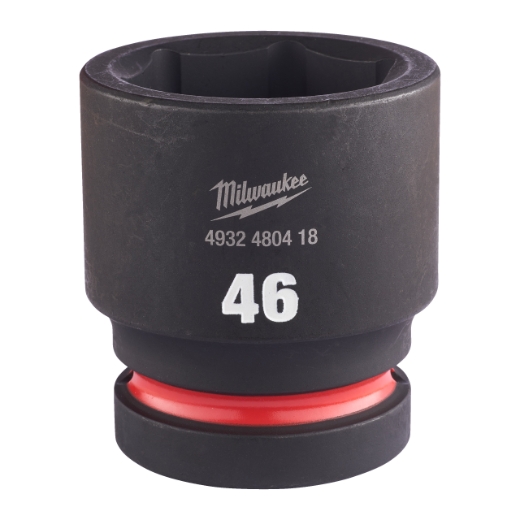 MILWAUKEE 46 x 75 mm SHOCKWAVE Schlagnuss 1" kurz