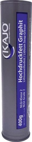 KAJO Hochdruckfett graphitiert Grease EP-G 2 400g schwarz Kartusche KAJO