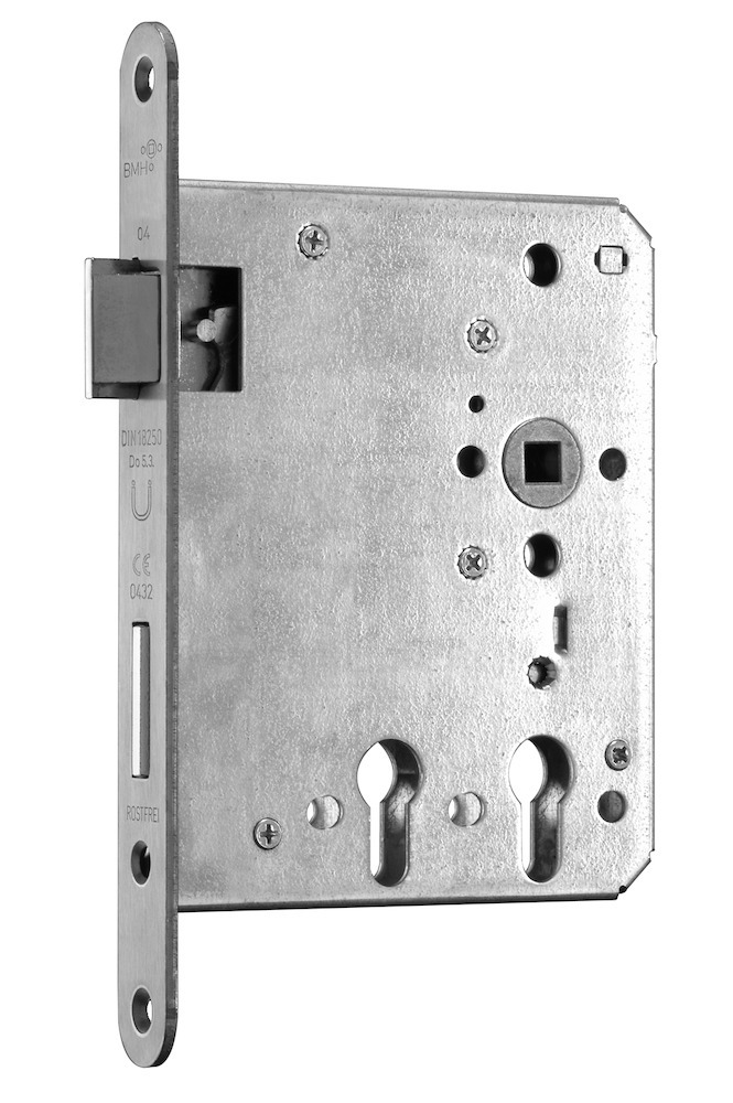 BMH FH-Einsteckschloss 1015, 9/72 mm, rund, Edelstahl BMH FH-Einsteckschloss 1015, 9/72 mm, rund, Edelstahl