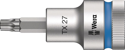 WERA Steckschlüsseleinsatz 8767 C HF TORX® 1/2 Zoll T27 L.60mm WERA WERA Steckschlüsseleinsatz 8767 C HF TORX® 1/2 Zoll T27 L.60mm WERA