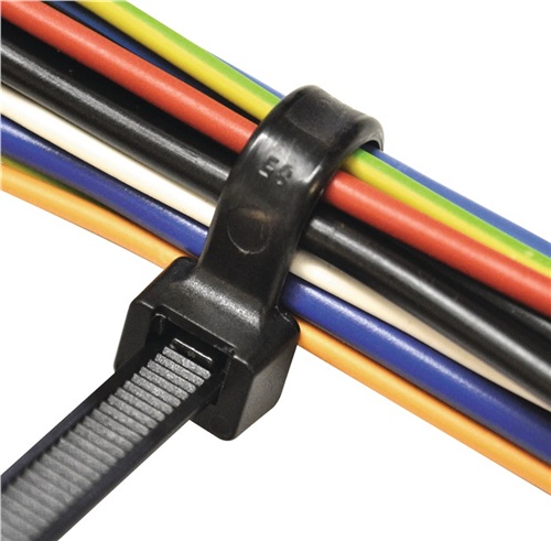 SAPI SELCO Kabelbinder SEL.FIT L.450mm B.7,5mm PA 6.6 schwarz 100St./Btl.SAPISELCO