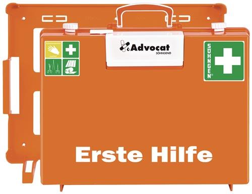 SÖHNGEN Erste Hilfe Koffer Advocat B400xH300xT150ca.mm orange SÖHNGEN