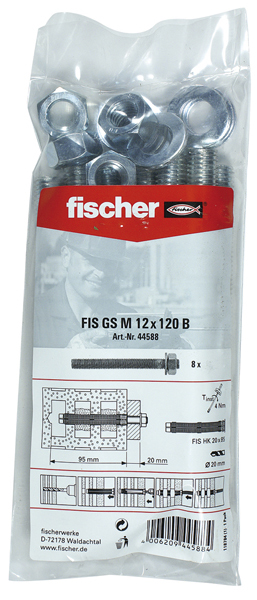 FISCHER Injekt.Gewindeanker FIS GS M12x120 B (8)