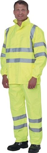 PREVENT Warnschutz-Regenjacke Gr.XL gelb PREVENT