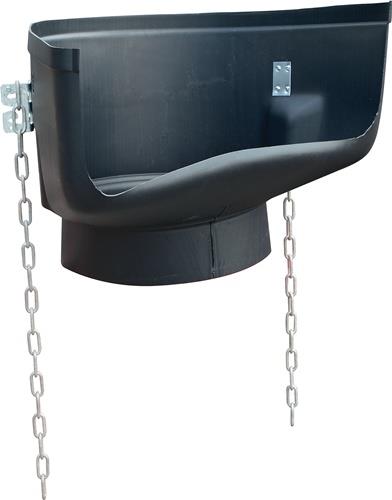 MÜBA Schuttrohrtrichter 6kg PE kurz D.oben=528mm 412mm MÜBA