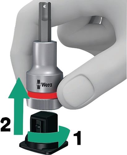 WERA Steckschlüsselsatz Belt 1 10-tlg.1/4 Zoll 4-13mm f.a6-KT.-Schr.WERA