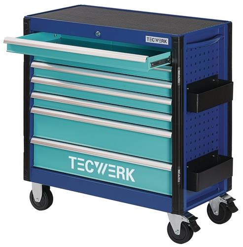 TECWERK Wkz.wagen PLUS XL 2.0 B960xT465xH1020mm 500kg 7 Schubl.Stahlbl.TECWERK TECWERK Wkz.wagen PLUS XL 2.0 B960xT465xH1020mm 500kg 7 Schubl.Stahlbl.TECWERK