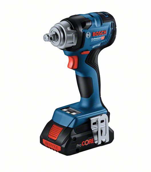 BOSCH Akku-Drehschlagschrauber GDS 18V-330 HC, L-BOXX 136, 2 x Akku ProCORE18V 4.0Ah