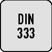 PROMAT Zentrierbohrer DIN 333 Form A D.2mm HSS TiN re.PROMAT