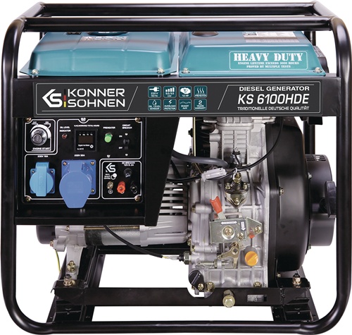 DIMAX Stromerzeuger KS 6100 HDE 5 kW Diesel DIMAX