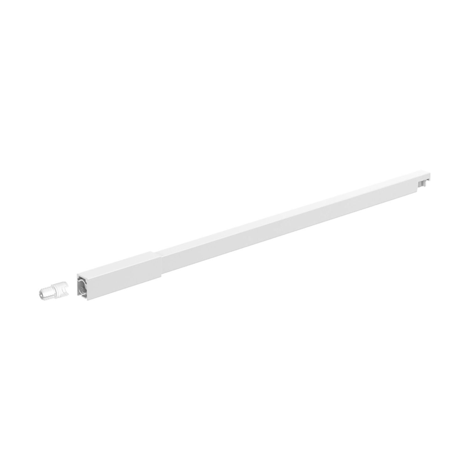 HETTICH Längsreling InnoTech Atira, 260 mm, links, weiß, 9194536