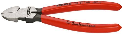 KNIPEX Seitenschneider f.Lichtwellenleiter L.160mm m.Ku.-Überzug KNIPEX