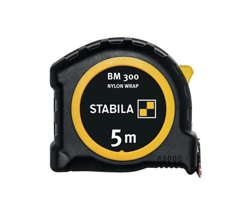STABILA Taschenrollbandmaß BM 300 L.5m B.27mm mm/mm EG II PC-ABS/TPE EASY-CLIP STABILA STABILA Taschenrollbandmaß BM 300 L.5m B.27mm mm/mm EG II PC-ABS/TPE EASY-CLIP STABILA