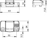 WINKHAUS Flügelheber FH.205, Stahl, WINKHAUS Flügelheber FH.205, Stahl,