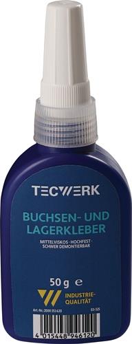 TECWERK Buchsen-/Lagerkleber hf.mv.grün 50g Flasche TECWERK