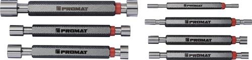 PROMAT Grenzlehrdornsatz H7 je 1 St. 3,4,5,6,8,10,12mm m. Gut- u. Ausschussseite PROMAT