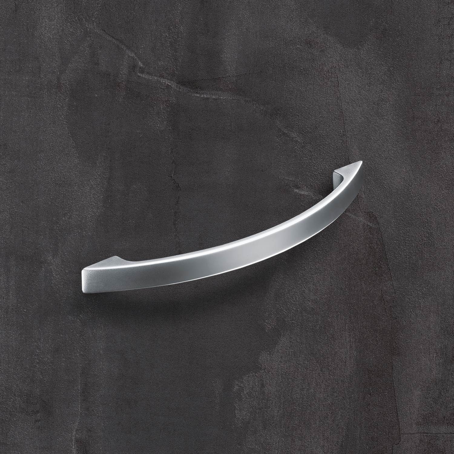 HETTICH Griff Tolosa, •–• 96, L 126 mm, B 10 mm, H 28 mm, Verchromt matt, 9112910 HETTICH Griff Tolosa, •–• 96, L 126 mm, B 10 mm, H 28 mm, Verchromt matt, 9112910