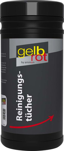 gelbrot Reinigungstücher für Silikon PU Hybrid, 80 Stück