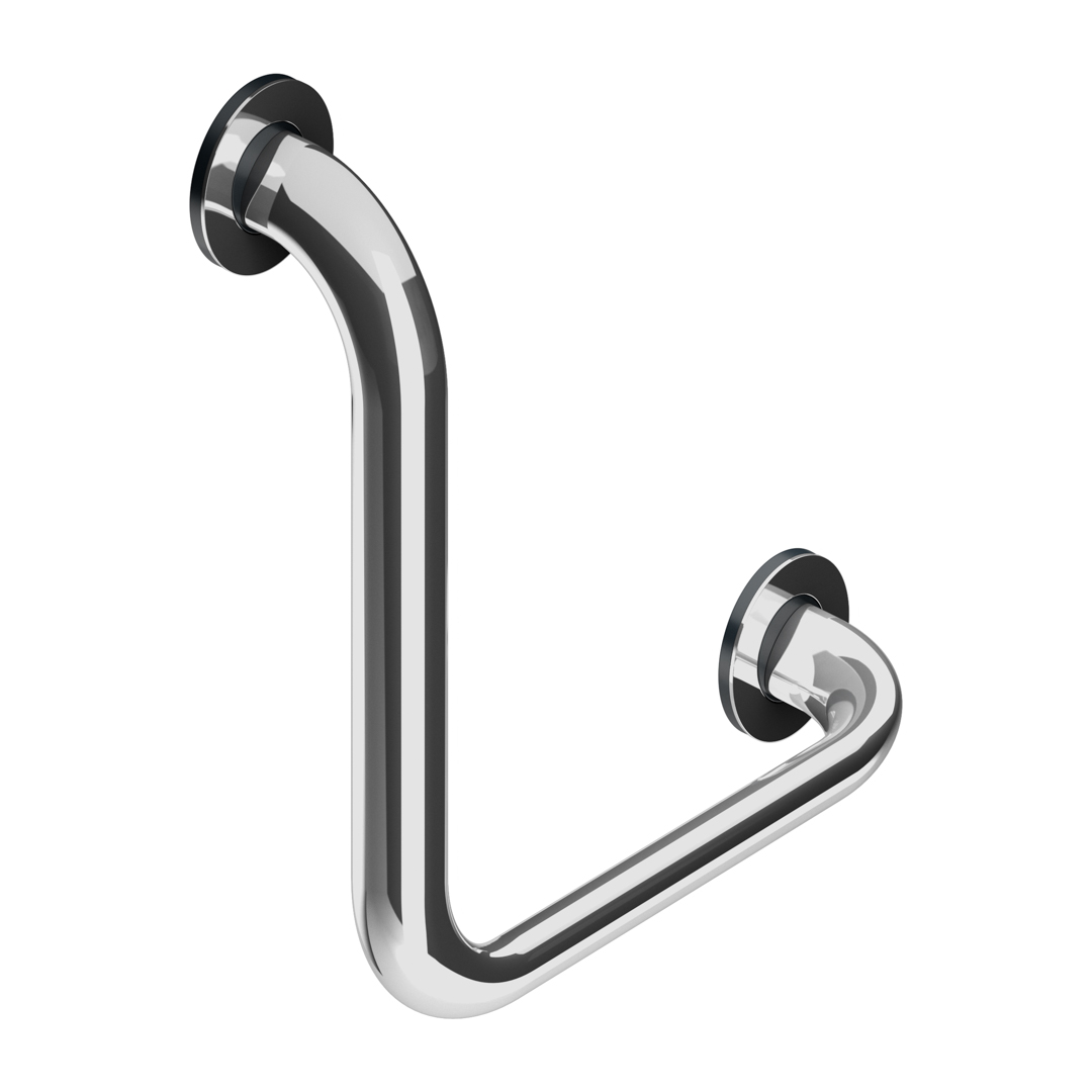 KWS Winkelgriff 90° 300x300x36/22 mm Edelstahl poliert