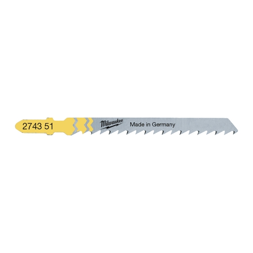 MILWAUKEE 75 x 4 mm T101D Stichsägeblatt Holz splitterfreie Schnitte