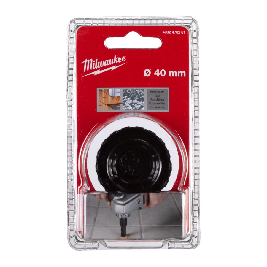 MILWAUKEE 40 mm Diamantbohrer DIAMOND MAX M14