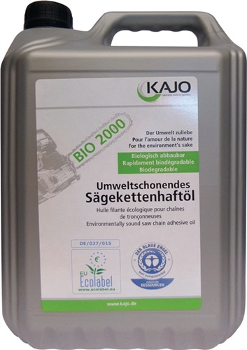 KAJO Sägekettenhaftöl BIO 2000 52 mm²/s (bei 40GradC) 1l Flasche KAJO
