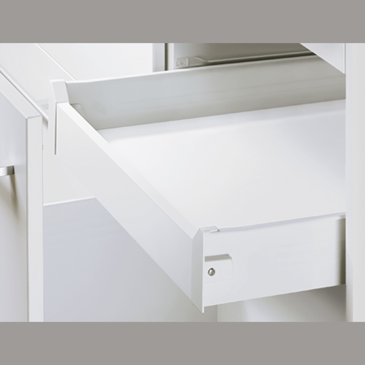 HETTICH Schubkasten-Set MultiTech, 86 / 275, weiß, 9127877