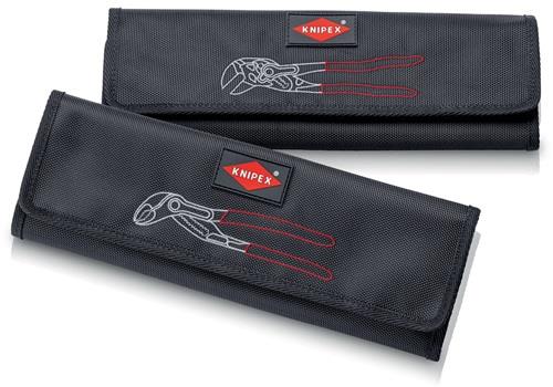 Zangenschlüsselset verchromt Rolltasche KNIPEX