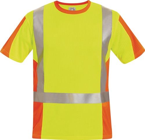 FELDTMANN Warnschutz-T-Shirt Utrecht Gr.XXL gelb/orange ELYSEE