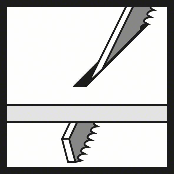 BOSCH Säbelsägeblatt S 644 D, Top for Wood, 100er-Pack