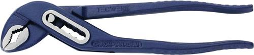 TECWERK Wasserpumpenzange L.240mm Spann-W.33mm pol.blau TECWERK