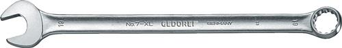 GEDORE Ringmaulschlüssel 7 XL SW 9mm L.180mm Form A ext.lang CV-Stahl GEDORE