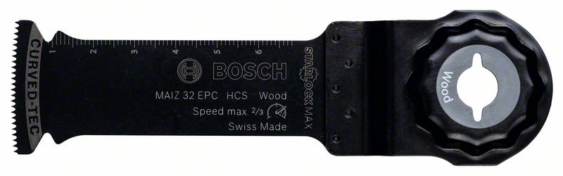 BOSCH HCS Tauchsägeblatt MAIZ 32 EPC Wood, 80 x 32 mm, 1er-Pack