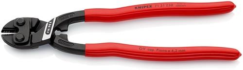 KNIPEX Kompaktbolzenschneider CoBolt® L.250mm Ku.-Überzug ger.4,2mm m.Aussparung