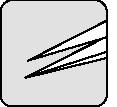 PROMAT Elektronik-Spitzzange Gesamt-L.130mm ger.geschwärzt Mehrkomp.-Hüllen PROMAT