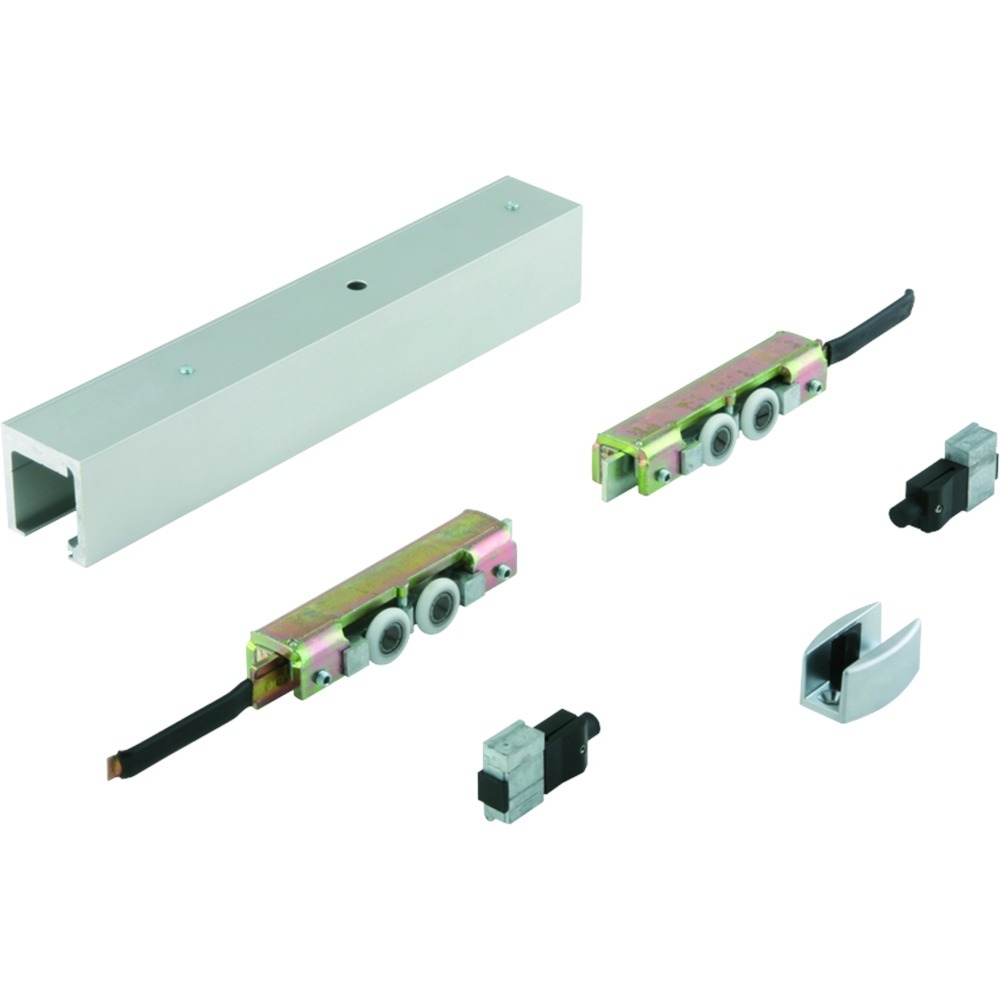DORMA GLAS Schiebetürbeschlag AGILE 50 07.413, Aluminium