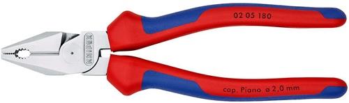 KNIPEX Kraftkombizange L.180mm verchr.3K-Comfort-Griff KNIPEX KNIPEX Kraftkombizange L.180mm verchr.3K-Comfort-Griff KNIPEX
