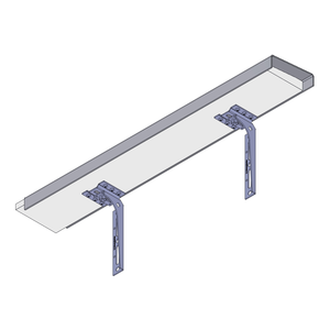 KNELSEN Fensterbankhalter T-AFBH34-begehbar 200-250