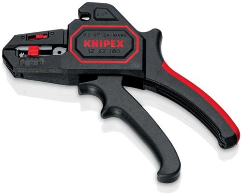 KNIPEX Automatikabisolierzange L.180mm 0,2-6 (AWG 24-10) mm² KNIPEX