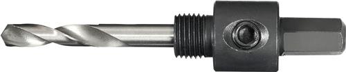 PROMAT Aufnahmeschaft 6-KT 9,5mm m.Zentrierbohrer Lochsägen 14-30mm PROMAT