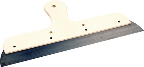 HAROMAC Flächendekorspachtel B.250mm Holzgr.poliertes Stahlblatt HAROMAC