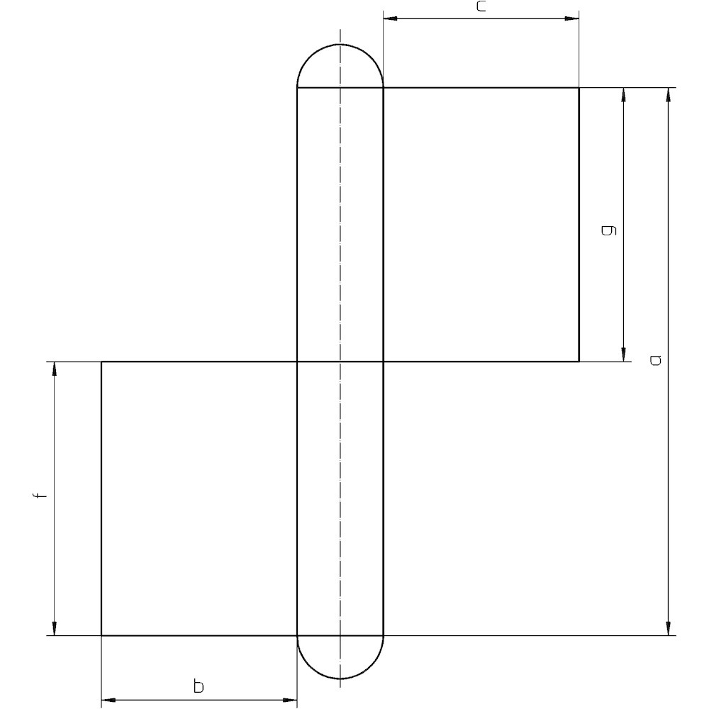 SIMONSWERK Anschweißband KO 4, 200mm, Stärke 5mm