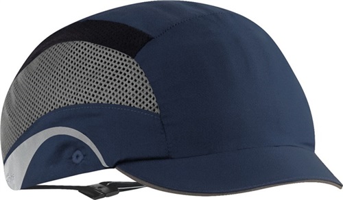 JSP Anstoßkappe Aerolite® 53-64cm marineblau Schirmlänge ca.25mm EN 812:2012 JSP