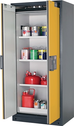 ASECOS Sicherh.-Schrank Typ 90 H1953xB893xT615mm anthrazitgrau/sicherheitsgelb