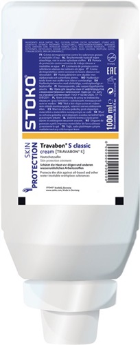 SC JOHNSON PROFESSIONAL Hautschutzsalbe Travabon® 1l silikonfrei,parfümiert