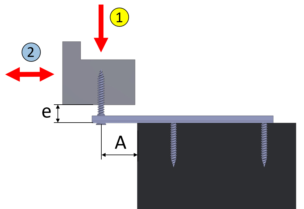 KNELSEN Fenstermontageschraube Anker 200x2,5-7,5x62