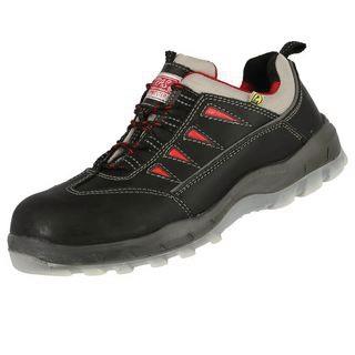 NITRAS Sicherheitsschuh SPORT STEP Gr.45 schwarz S3 SRC EN ISO 20345,EN 61340-4-3