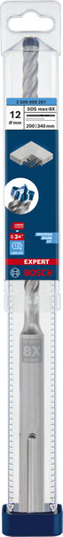 BOSCH EXPERT SDS max-8X Hammerbohrer, 12 x 200 x 340 mm. Für Bohrhämmer